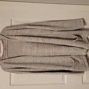 Jack & Jones Light Gray Knit Hooded Sweater (Fits XL To XXL)